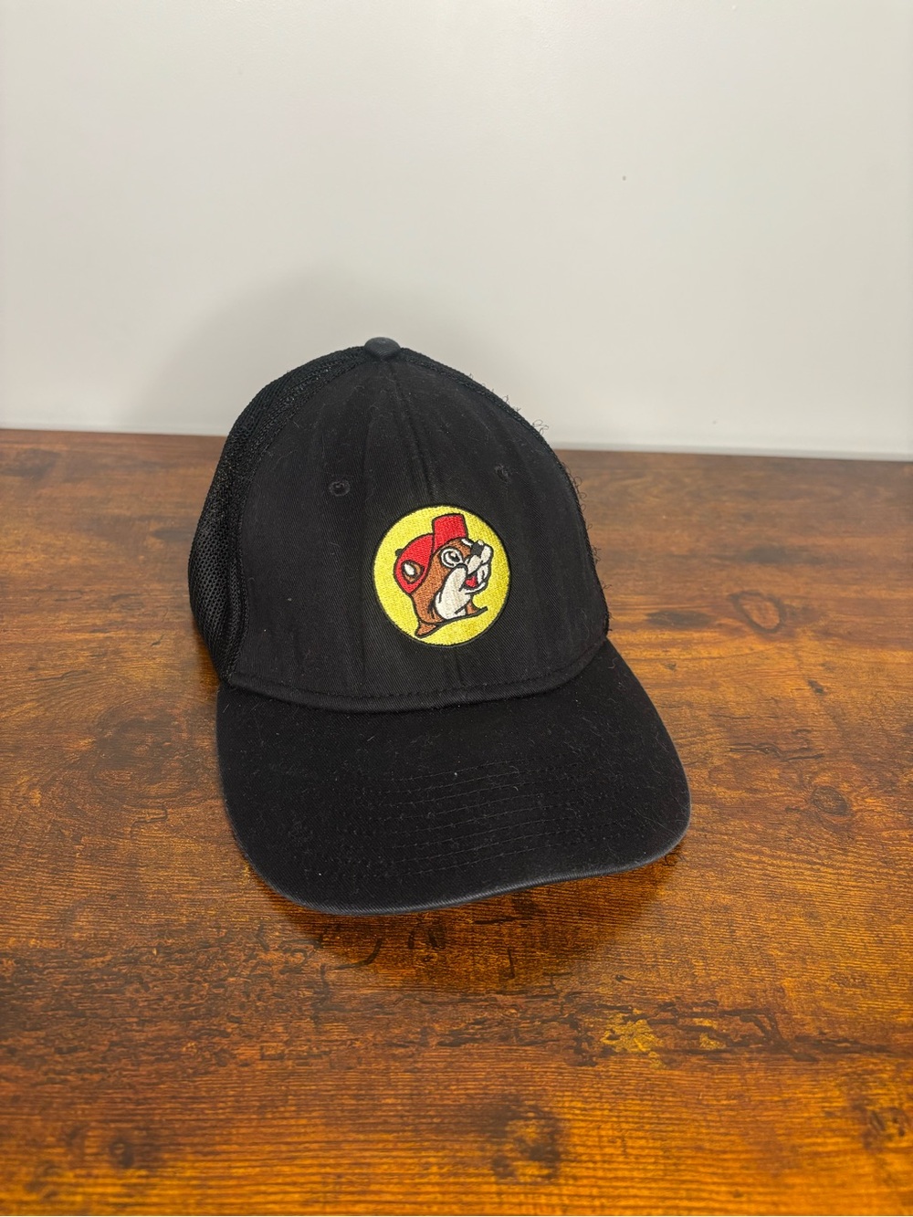 BUC-EES Athletic Hat with Yellow & Red Patch